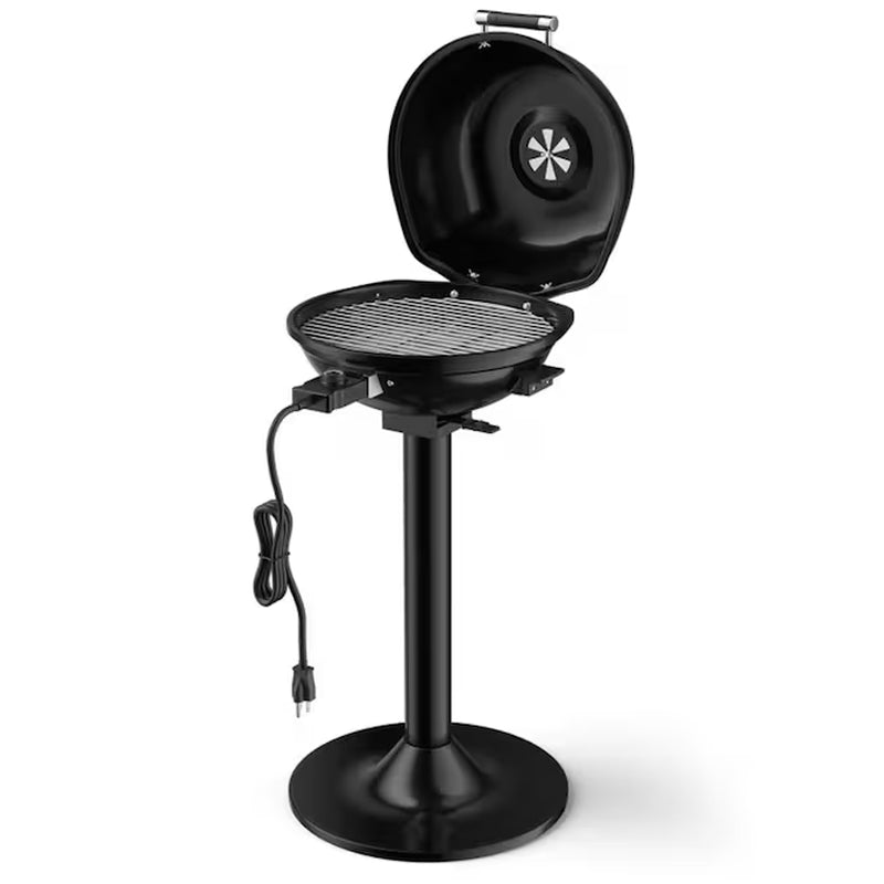 Portable Electric BBQ Grill 1600 -Watt Black Electric Grill