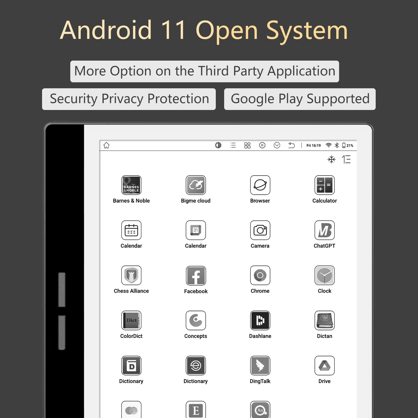 B751 7-Inch Ink Screen E-Book Reader Handwriting Electronic Paper Ebook Electronic Notebook Electronic Epaper Reader